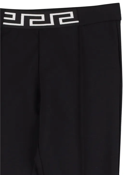 Versace   Jersey interlock pants 