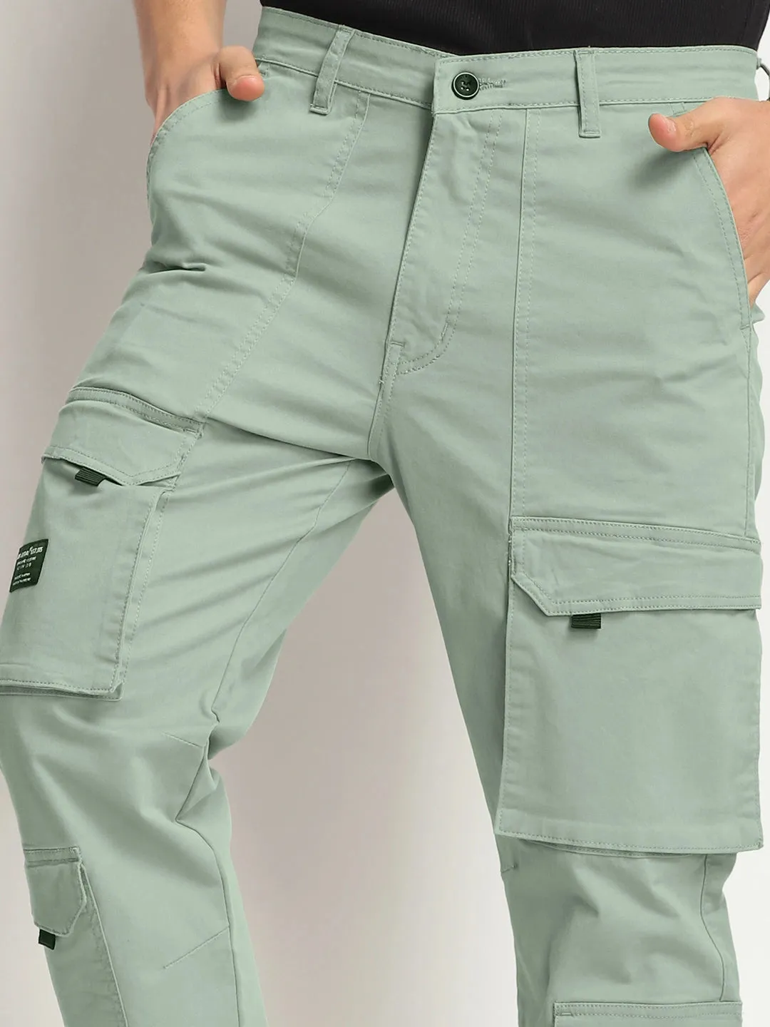Vibe Thread Pistachio Cotton Cargo