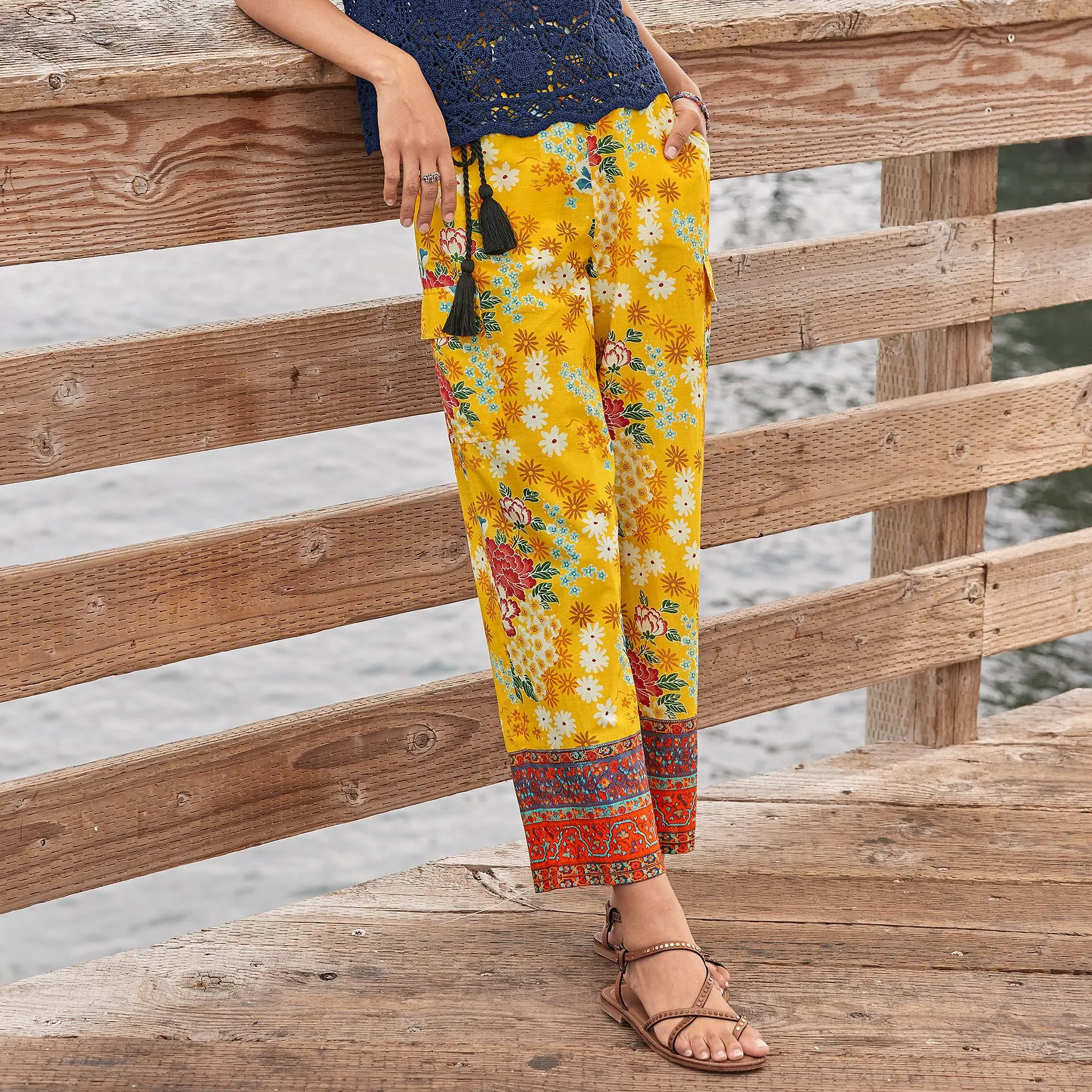 Vibrant Reef Pants, Petite