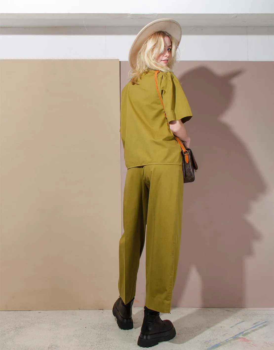 Vintage Yves Saint Laurent short cargo shirt