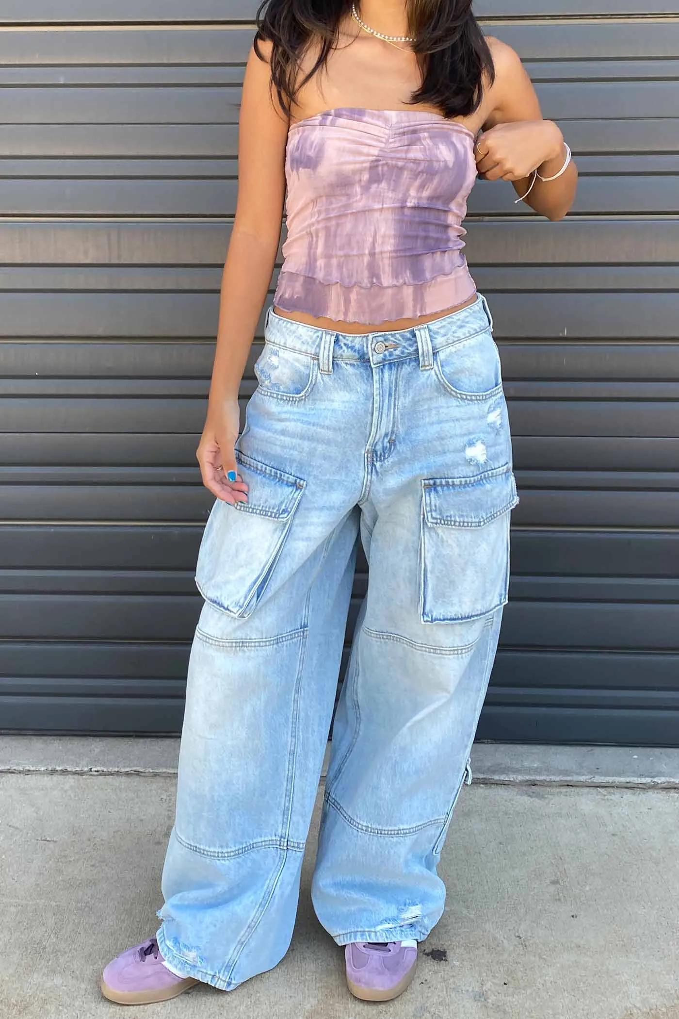 Y2K Cargo Skater Jeans by Nectar Premium Denim